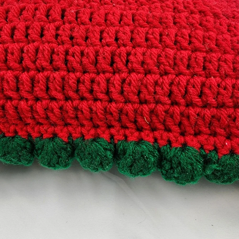 Crochet Santa Pillow 14